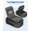 Hynes Eagle 2-in-1 Luggage Set, 20 inch Rolling Backpack + Fanny Pack-Grey - 3 of 4