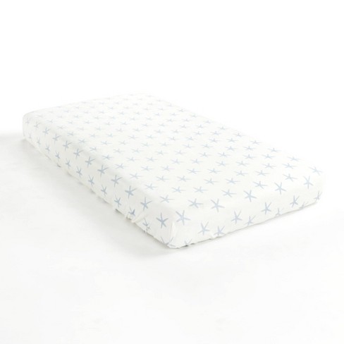 Fuzzy fitted crib outlet sheet