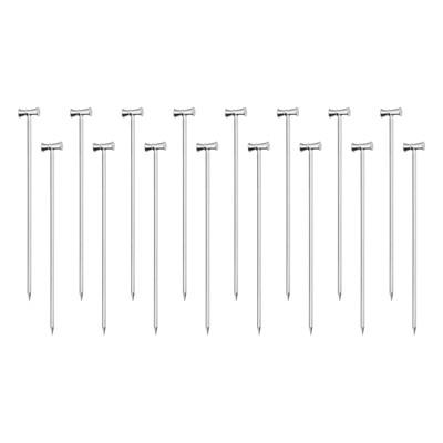 Unique Bargains Stainless Steel Reusable Drink Appetizer Cocktail Picks 4.1"