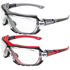 2 Pairs of Global Vision Eyewear Octane Safety Motorcycle Glasses - 1 of 4
