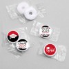 Big Dot of Happiness 2025 Red Graduation Party Round Candy Sticker Favors - Labels Fits Chocolate Candy (1 Sheet of 108) - 3 of 4