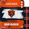 NFL Chicago Bears Distressed Plaid Ultra Soft Blanket - 2 of 2
