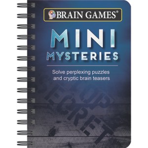 Brain Games - To Go - Mini Mysteries - by  Publications International Ltd & Brain Games (Spiral Bound) - 1 of 1