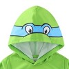 Nickelodeon Teenage Mutant Ninja Turtles TMNT Leonardo Boys Long Sleeve Hooded Shirt for Big Kids - 4 of 4