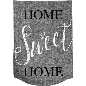 Home Sweet Home Burlap Garden Flag Everyday 18" x 12.5" Briarwood Lane - 1 of 4