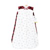 Hudson Baby Infant Girl Thermal Sleeveless Sleeping Bag 2pk, Snowflake - 2 of 4