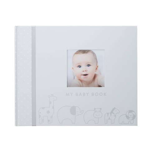 Pearhead hello Baby Baby Memory Book - Gray : Target