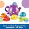 Serving Shapes Tea Set - 11 Pieces, Pretend Play Food Toys Kitchen Gifts - 2 of 4