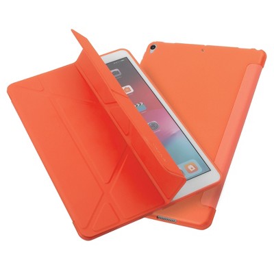 Insten - Tablet Case for iPad Air 3, Pro 10.5", Multifold Stand, Magnetic Cover Auto Sleep/Wake, Pencil Charging, Orange
