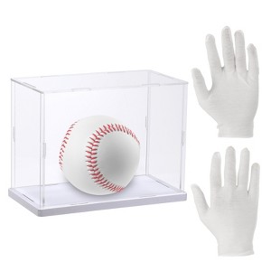 Unique Bargains Acrylic Dustproof Figure Doll Model Collectible Display Box - 1 of 4