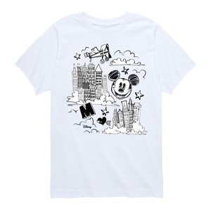 Boys' - Disney - Mickey Mouse Short Sleeve Graphic T-Shirt - 1 of 4