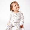 Bellabu Bear Baby Milk and Cookies White Bamboo Convertible Footie - 3 of 4