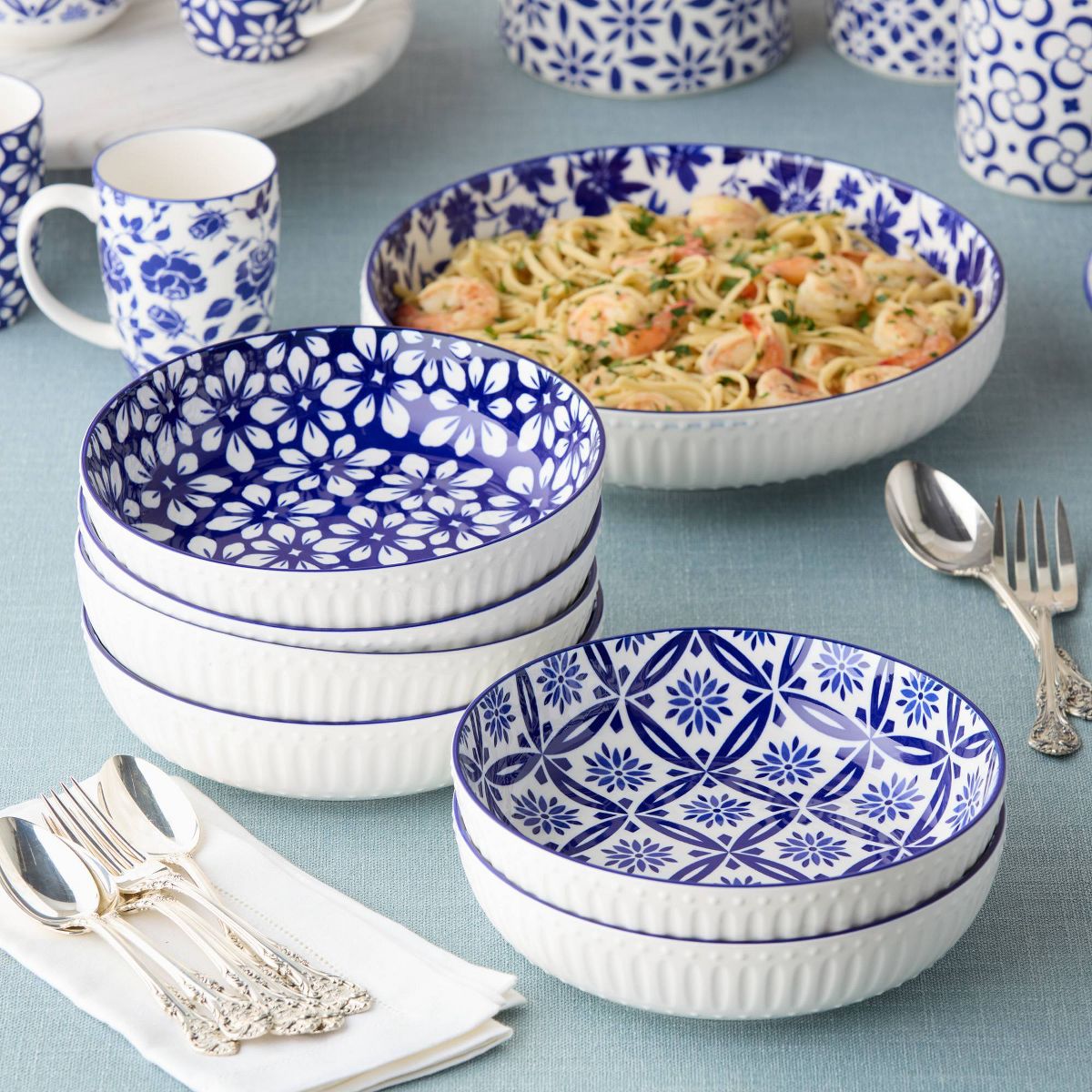 Certified International (Set of 6) 42oz Soup Bowls Madison - thumbnail 2
