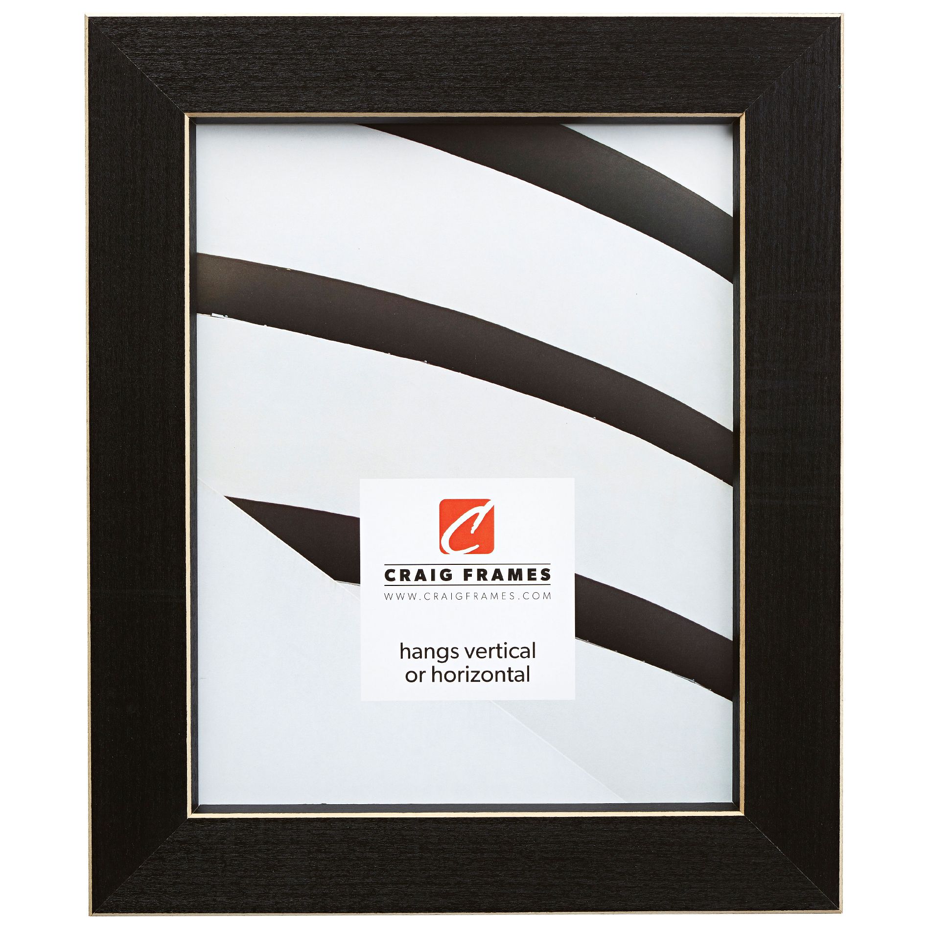 Shaker 276 Black 5x7 inch Picture Frame