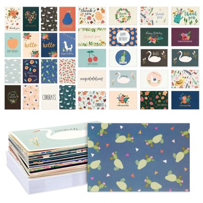 36 Assorted All Occasion Greeting Birthday Congratulation Thank you Cards 4"x6"