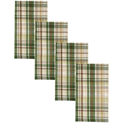 Park Designs Winter Morning Plaid Napkin Set Of 4