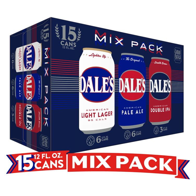 Oskar Blues Dale's Mix Variety - 15pk/12 fl oz Cans, 3 of 10