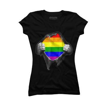 Design By Humans Pride Shirt Rip Open Shirt By Luckyst T-Shirt