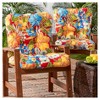 Kensington Garden 2pc 21"x21" Outdoor Seat and Back Cushion Set - 2 of 4