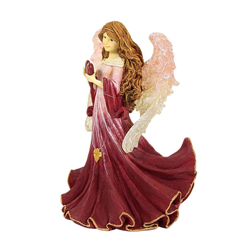 Boyds Bears Resin 6.5 Inch Aimee...Angel Of Love Valentines Day Charming Angel Figurines, 2 of 4