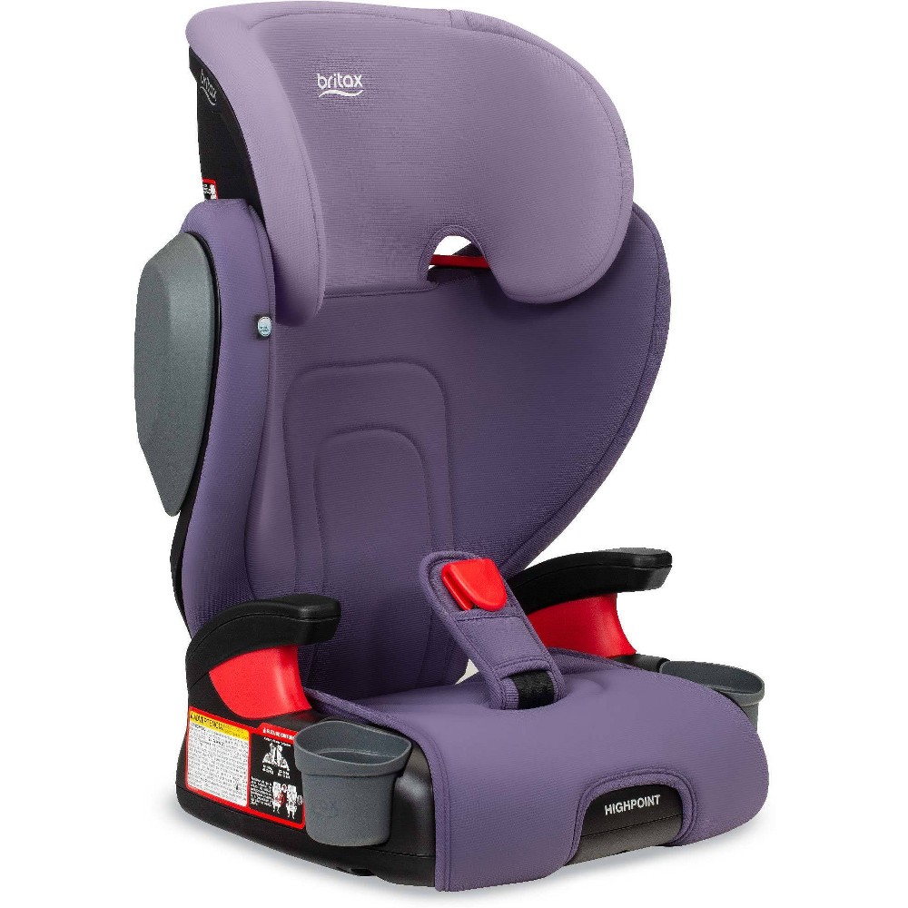Britax Highpoint 2-Stage Belt-Positioning Booster Car Seat - Purple Ombre
