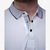 X RAY Men's Short Sleeve ribbed cuffs Polo Shirt - 3 of 4
