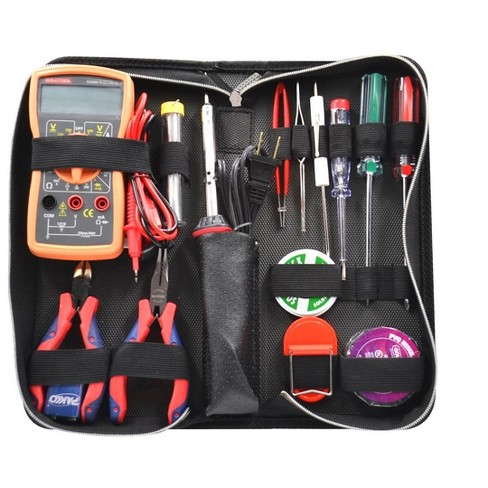 Monoprice 15-piece Electrical Training Tool Kit : Target