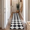 World Rug Gallery Diamond Wave Shag Rug – Cozy Feel for Living Room, Bedroom, or Entryway – Anthracite Dark Gray – Medium Pile - 2 of 4