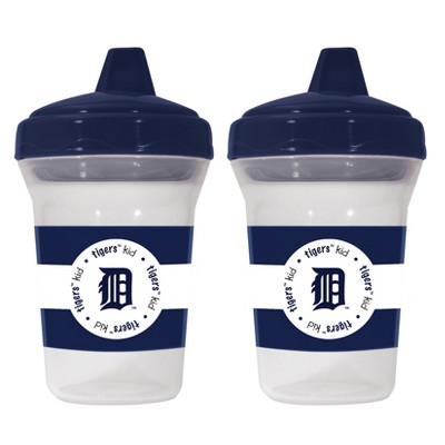 BabyFanatic Sippy Cup 2-Pack - MLB Detroit Tigers - Officially Licensed Toddler & Baby Cup Set