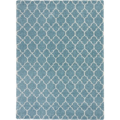 Nourison Amore Shag Trellis Area Rug