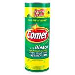 Comet Lemon Fresh Disinfectant Cleanser with Bleach - 21oz