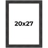 PosterPalooza | Traditional Black Picture Frame - UV Acrylic, Foam Board Backing, Hanging Hardware - 2 of 4