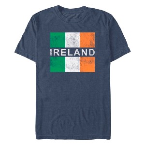 Men's Lost Gods St. Patrick's Day Ireland Retro Flag T-Shirt - 1 of 3