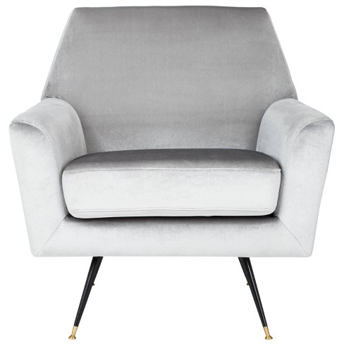 light grey arm chair