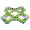 Intex Lounge Island Inflatable 4 Seat PVC Pool Raft Green 110 x 110 x 19 inches - 2 of 3