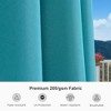 PURPLE LEAF Patio Umbrella Outdoor Table Umbrella Aluminum Frame Market Umbrella Sun Umbrella with 8 Sturdy Ribs - 4 of 4