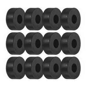 Unique Bargains Mechanical Anti-Vibration Durable Multipurpose Rubber Isolation Washers Black - 1 of 4
