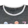 Fruits Basket Women's Character Trio Design Burnout Ringer Anime T-Shirt Adult - 3 of 3