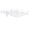 TIRAMISUBEST Full XL Over Queen Bunk Bed with Ladder and Guardrails, Metal Bunk Bedframe with Slats Support, Convertible Bunk Bed - 4 of 4