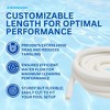 Swimline Hydrotools Standard Pool Vacuum Hose, 1.5" x 150' for Inground Swimming Pools Compatible with Vacuum Heads, Skimmers, and Filter Pump Inlets - 2 of 4