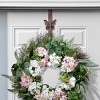 Haute Decor Christmas Adjustable Wreath Hanger with Icon Bundle Bronze Butterfly/Sun/Snowflake/Fleur de lis - image 3 of 4