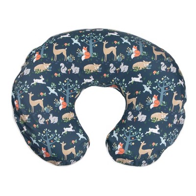 Image of Boppy Premium Original Support Nursing Pillow Cover - Blue Forest