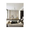 Elegant Lighting Layne 42 inch chandelier in Chrome - 2 of 4