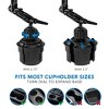 Mount-It! Premium Cup Holder Tablet Mount for Cars, Tablet ELD Mount, Heavy Duty Aluminum Tablet Mount for iPad 7, Galaxy Tab, & Fire Tablets - 3 of 4