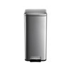 8 Gallon/30 Liter Trash Can for Kitchen, Stainless Steel Kitchen Garbage Can with Soft-Close Lid, Hands-Free Foot Pedal - 3 of 4