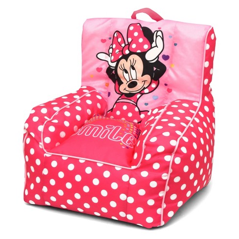 Minnie Mouse Toddler Bean Bag Chair With Handle Disney Target