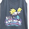 Women's - Hey Arnold! - Airbrush Arnold Graphic Racerback Tank - 2 of 4
