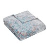 50"x70" Oversized Tranquility Medallion Plush Throw Blanket - VCNY Home: Cozy for Couch, Year Round Comfort - 4 of 4