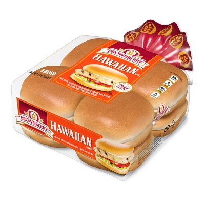 Brownerry Sweet Hawaiian Buns - 16oz
