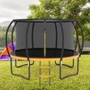 VYNXARIA 12FT Outdoor Trampoline with Safety Net and Ladder - 2 of 4